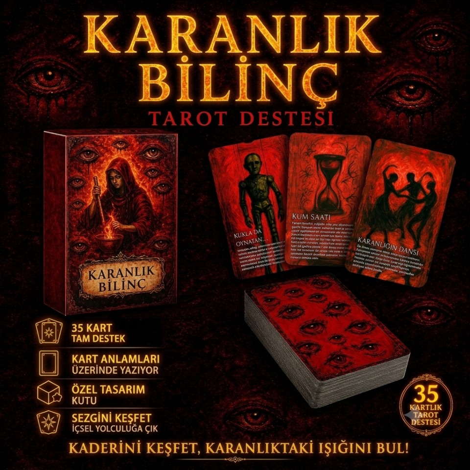KARANLIK BİLİNÇ Destekleyici Tarot Destesi