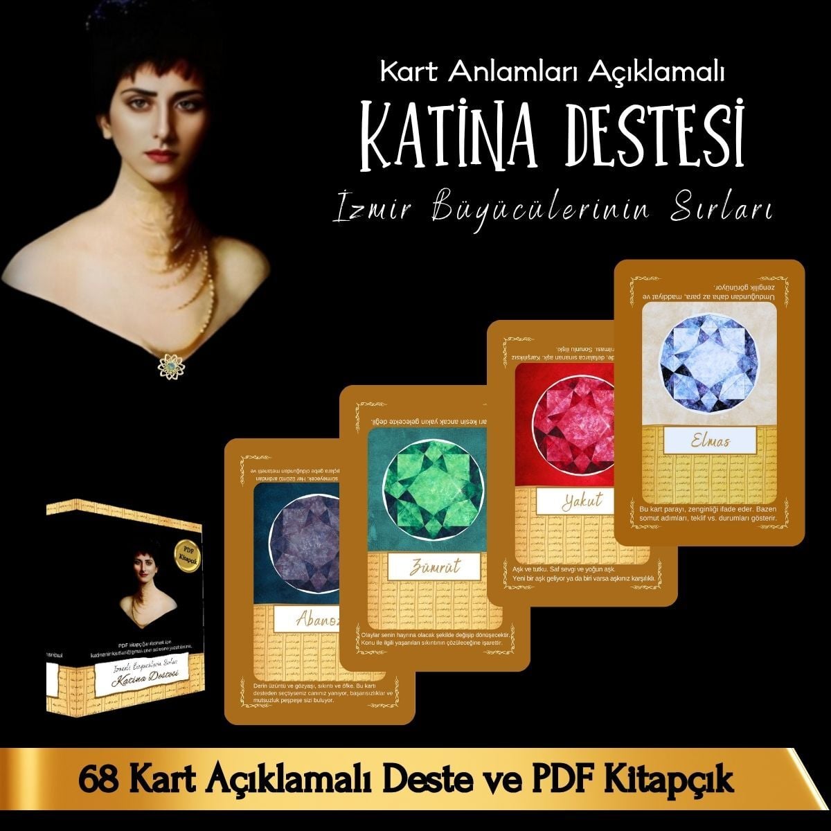 Açıklamalı Katina Destesi ve Fal Kartları