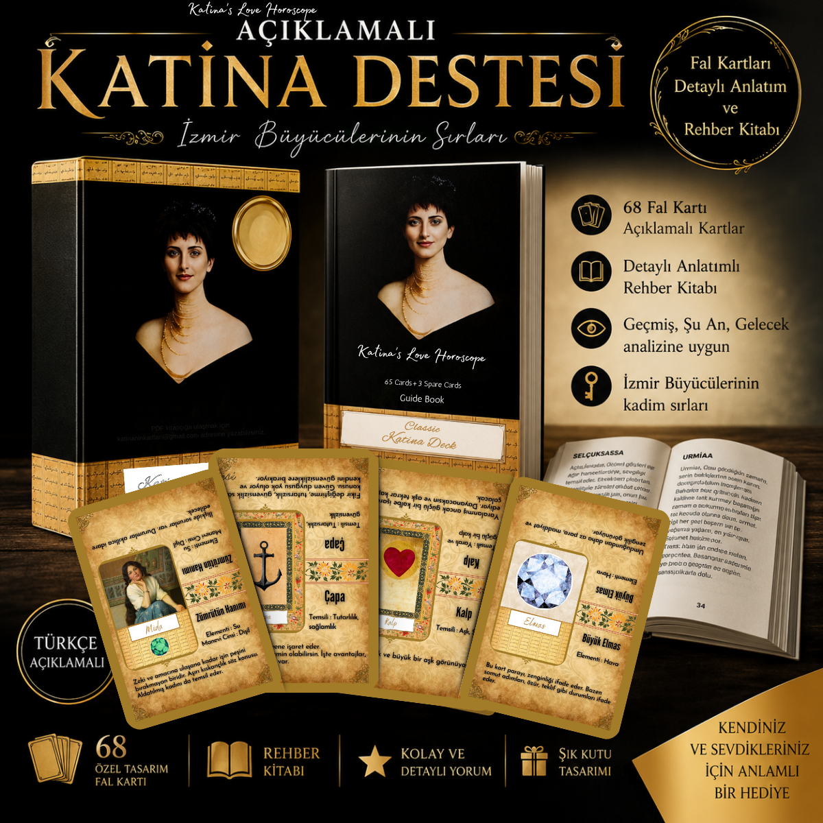 Açıklamalı Katina Destesi Detaylı Anlatım ve El Kitabı